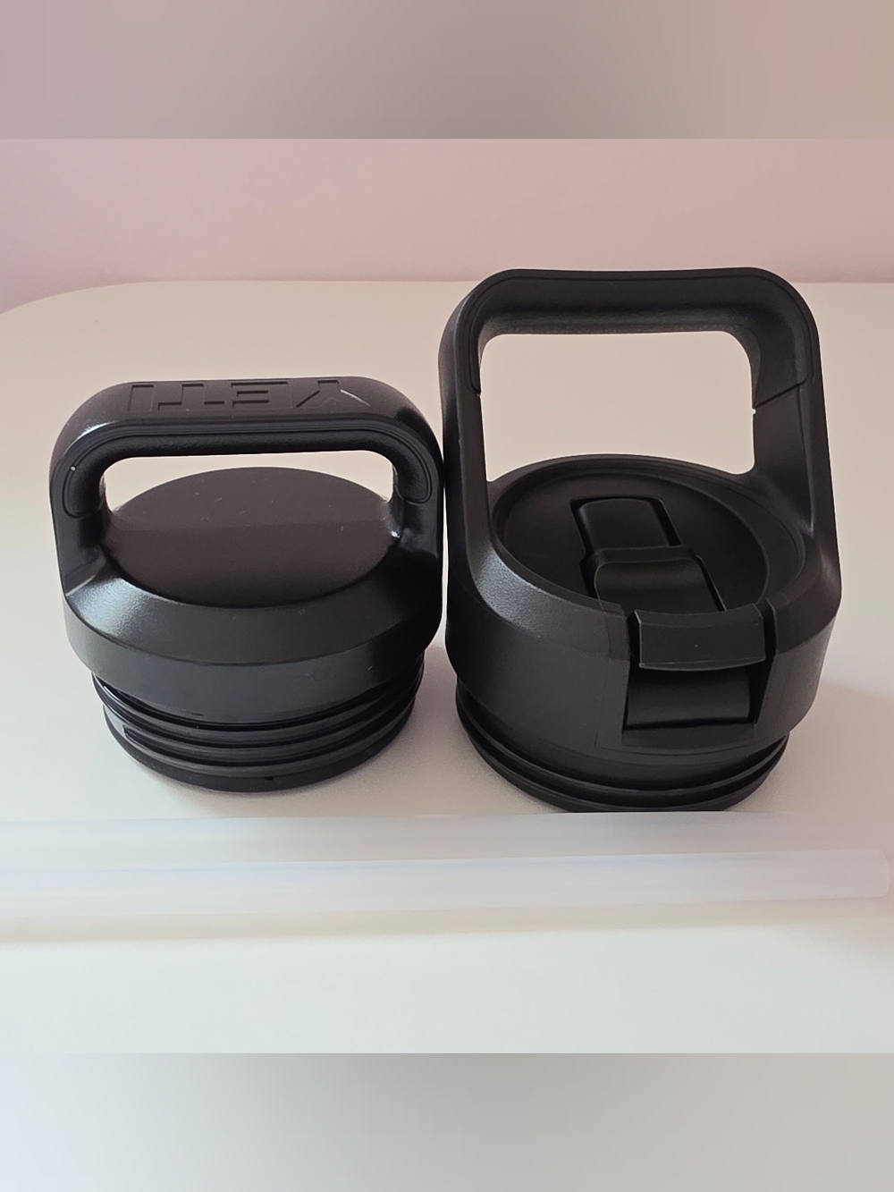 Yeti Black Drinkware Lids Original Cap & Straw Cap Black